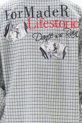 Men's Plaid Button Up Long Sleeve Shirt